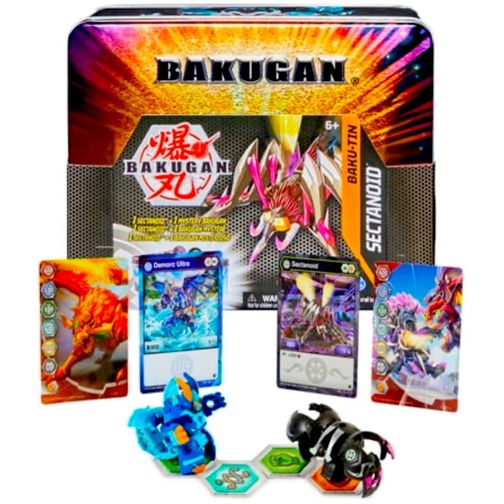Bakugan Baku-Tin Sectanoid with Mystery Bakugan